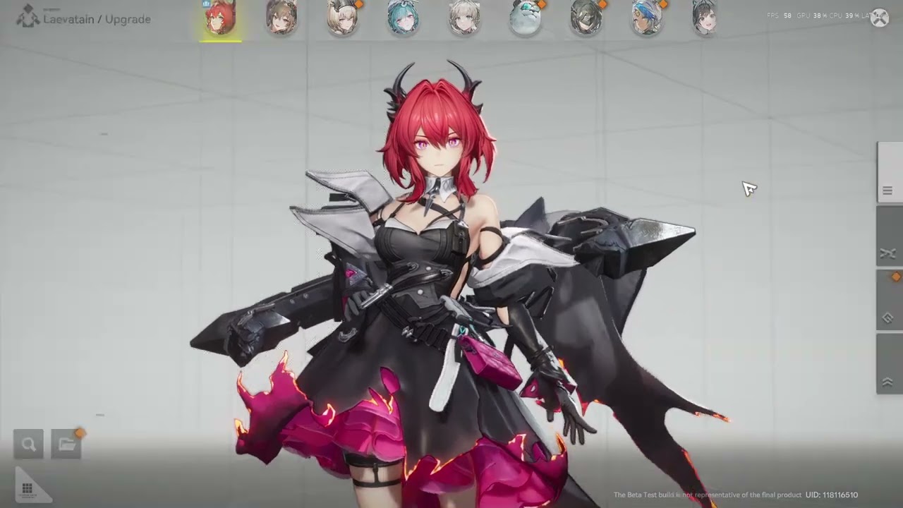 Laevatain Idle Animation  ~ Arknight Endfield