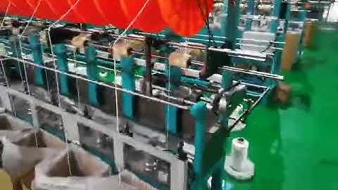Elastic ear loop cords laces knitting machine for face mask