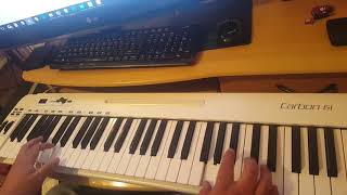 Video thumbnail of "Noa Noa - Olvidame (Teclado Cover)"