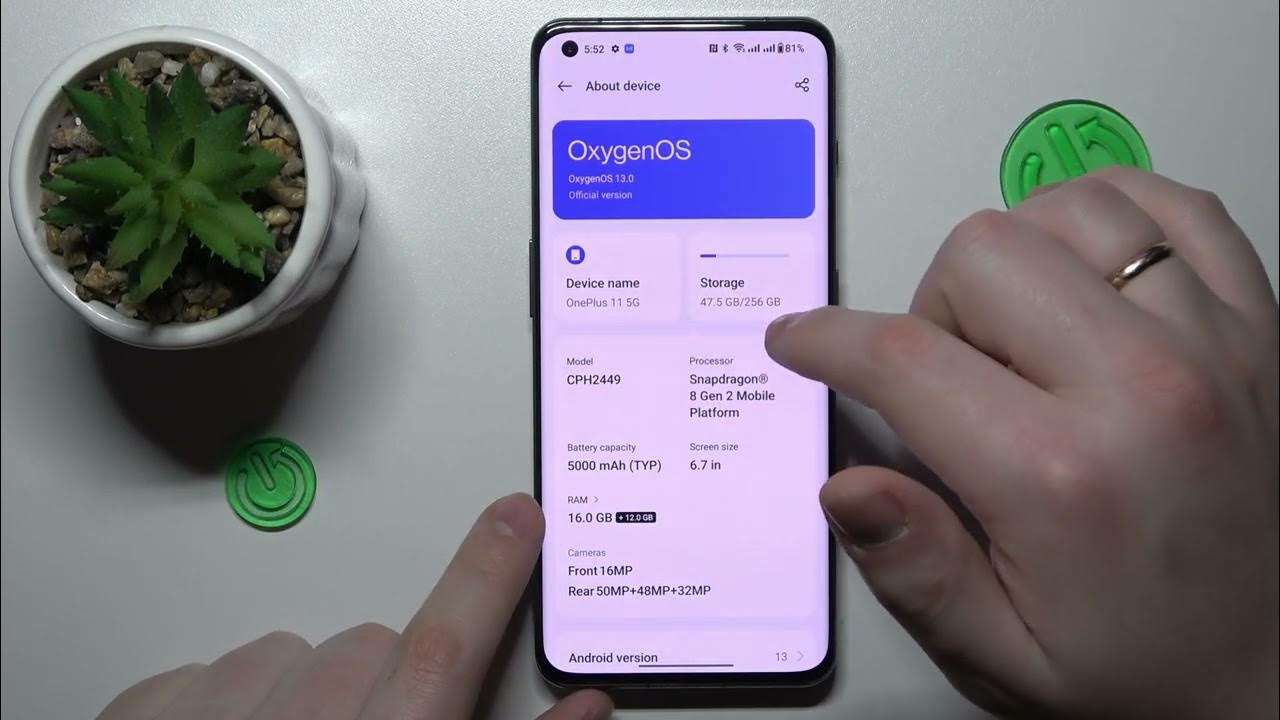 how-to-check-available-storage-on-oneplus-11-youtube