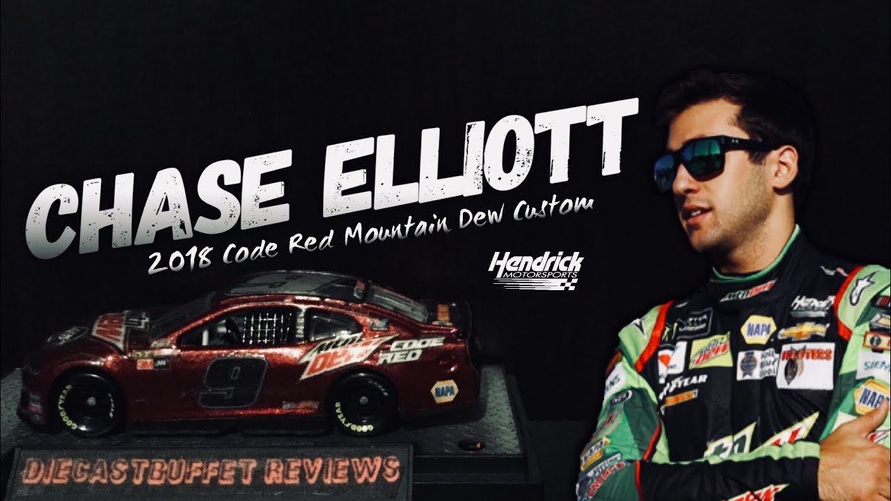 CUSTOM 2018 CHASE ELLIOTT Code Red Mountain Dew Chevrolet Camaro Diecastbuffet Reviews