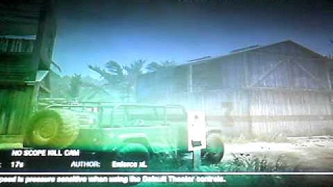 No Scope across the map on Firing Range