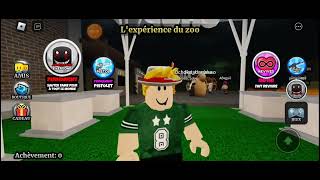 I am playing Roblox Zooo Experience and then make sure that you love the game of Roblox ☺️👍🏻