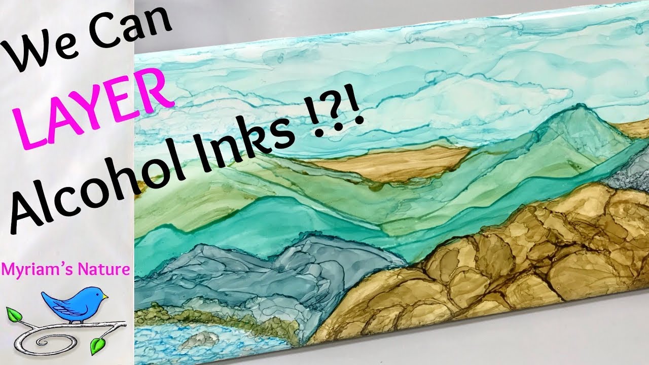 89] ALCOHOL INK The Game Changing LAYERING SOLUTION from KIELTY INK