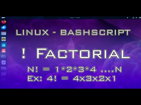 8  BashScript - Factorial