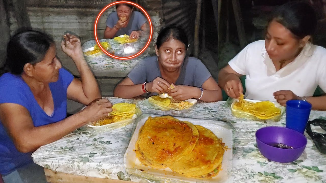 Dios mio Reveca no aguantaba atragar El taco😫 asi senamo en familia 😋🤯