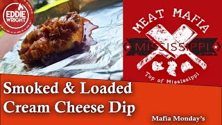 Smoked Cream Cheese Dip On The Green Mountain Grill | Mafia Mondays