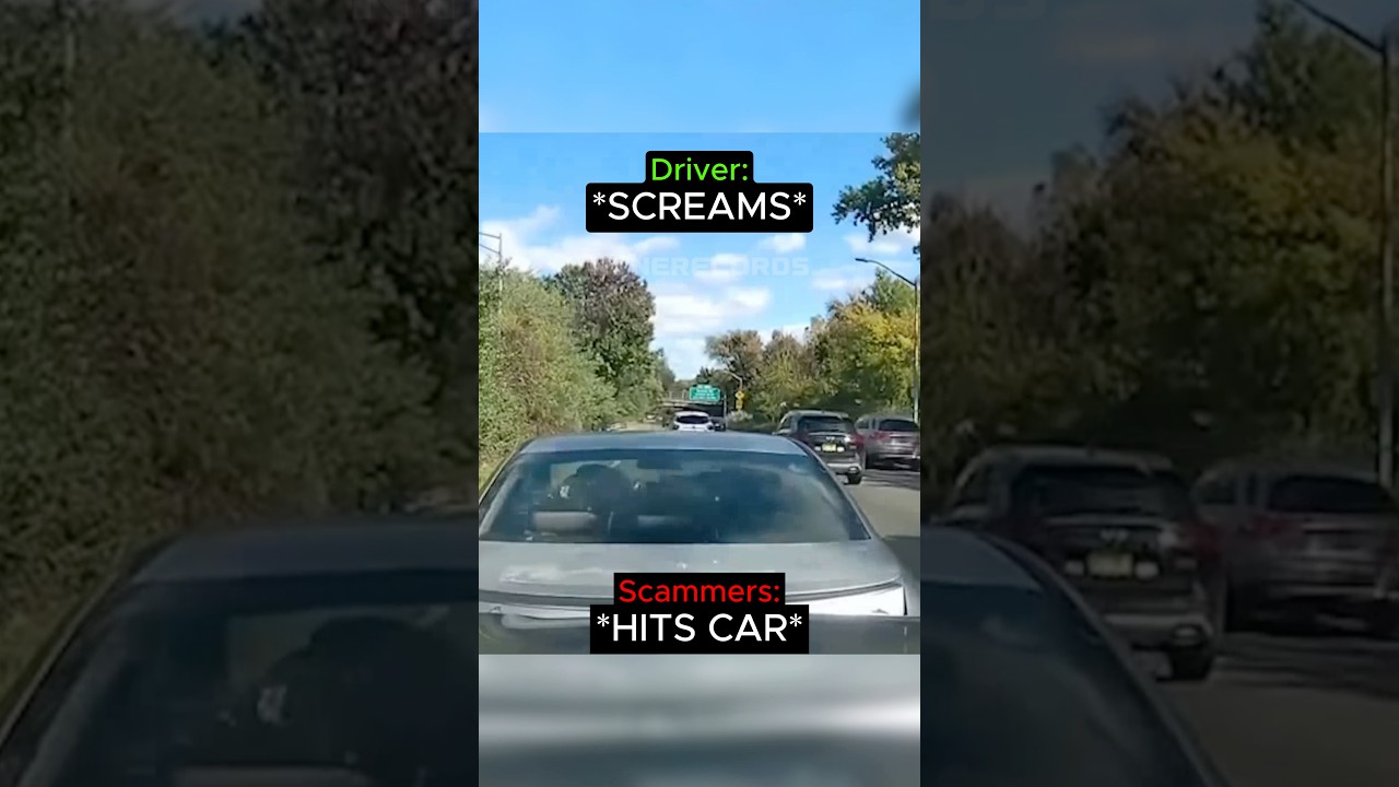 Road Scammers Get Caught On Camera