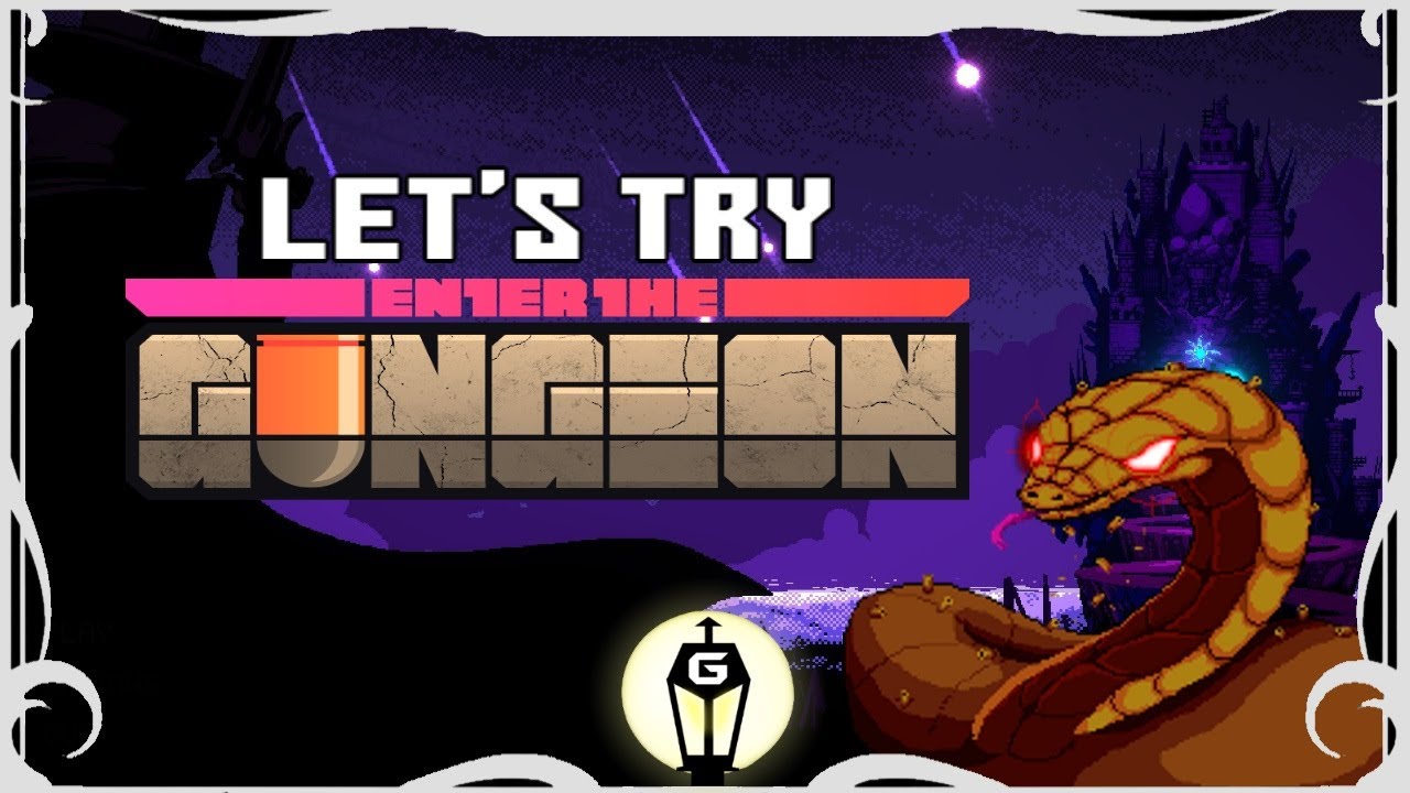 I Hate Snakes Let's Try Enter The Gungeon YouTube