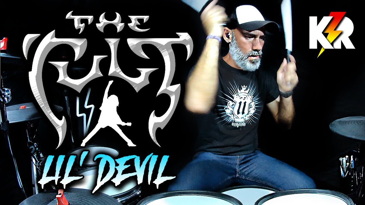 The Cult - Lil' Devil - Drum Cover (Millenium MPS-850)