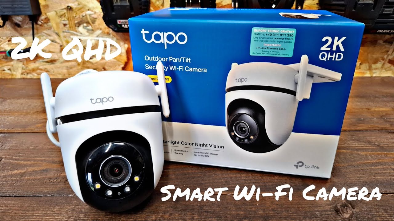 Smart Wi-Fi Camera TP-Link Tapo C520WS - Unboxing & Set Up