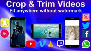 CROP VIDEO..HOW TO TRIM IN VIDEO screenshot 4