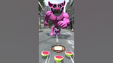 WHO IS FASTER SMILING CRITTERS NORMAL OR MUSCLE ? POPPY PLAYTIME 3 BOSSES VS BEAR TRAP IN GMOD !?