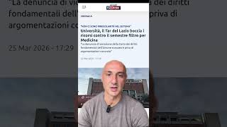 Il TAR del Lazio boccia i ricorsi contro il semestre filtro per Medicina!