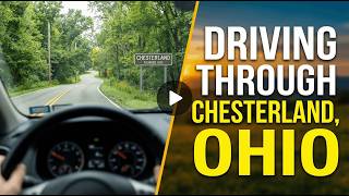 Driving through Chesterland, Ohio