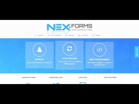 How to Create a Form With The Best Selling NEX FORM (2020)