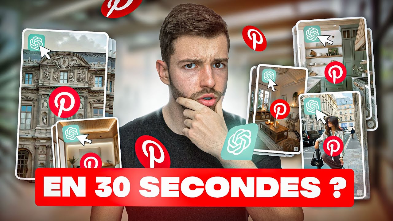 Pinterest + ChatGPT : La Méthode pour Créer des Épingles en 30 Secondes (Templates Gratuits)