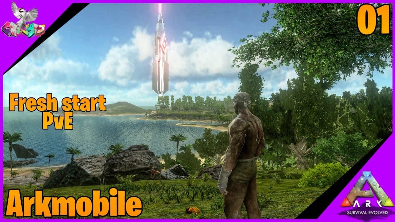 Arkmobile | A fresh start on new server | Ep1 PvE series