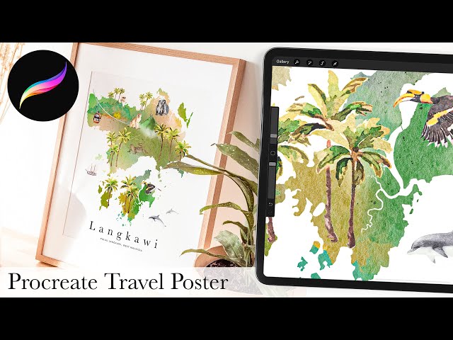 DIY Watercolor Track Your Travels Map – Waypoint Wanders