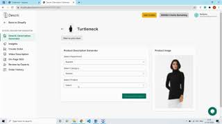 How to use Descrii, Description Generator?