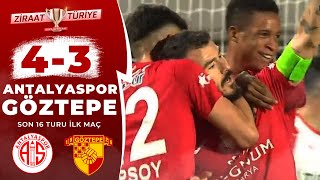 Antalyaspor 4-3 Göztepe Maç Özeti̇ Ziraat Türkiye Kupası Son 16 Turu 16.01.2020