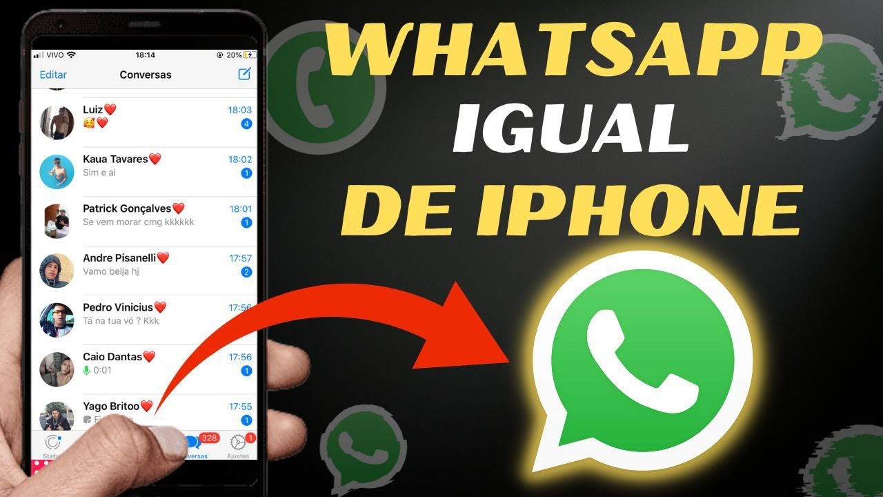 SAIU🔥 FOUAD IOS e MB IOS whatsapp igual IPhone no android ATUALIZADO ...