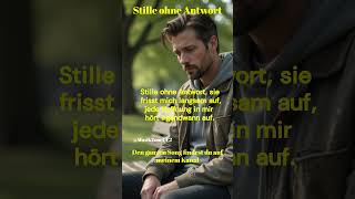 Stille ohne Antwort #MusikZoneDE2 #DeutscheBalladen #Herzschmerz #TraurigeMusik #EmotionaleSongs
