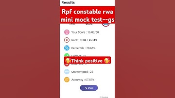 Rpf constable mock test rwa #rpf_exam #rpf_exam_analysis #rpf
