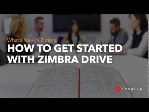 [What's New in Zimbra] Zimbra Drive