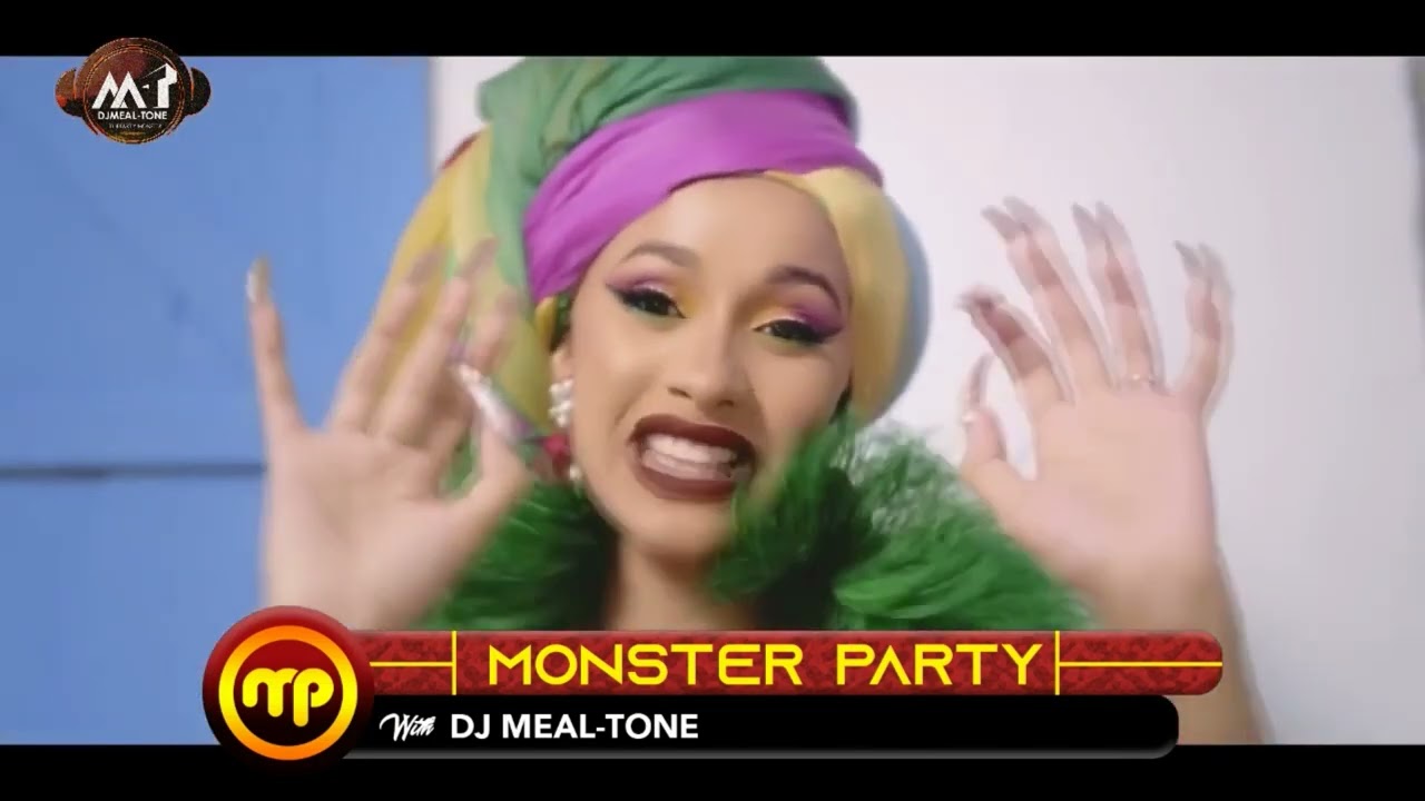 MONSTER PARTY; HIP HOP VIDEO MIX(2HRS) - DJ MEAL-TONE