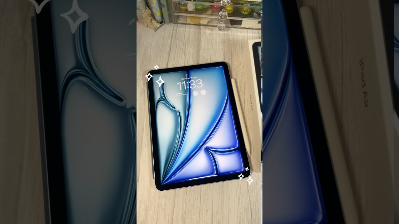 Unboxing iPad Air 6 ~ Blue | 11 inch 2024 