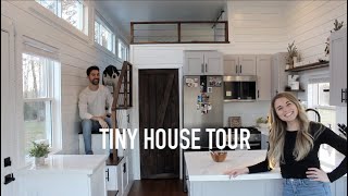 Tiny House Tour -  First Floor Bedroom & Storage Galore