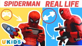 Spiderman's Morning Routine (Part 2) - In Real Life!