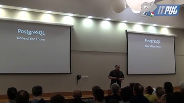 Magnus Hagander - Keynote PGDay.IT 2019