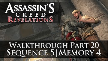 Assassins Creed - Revelations 100% Sync Walkthrough Part 20 (Sequence 5 | Memory 4)