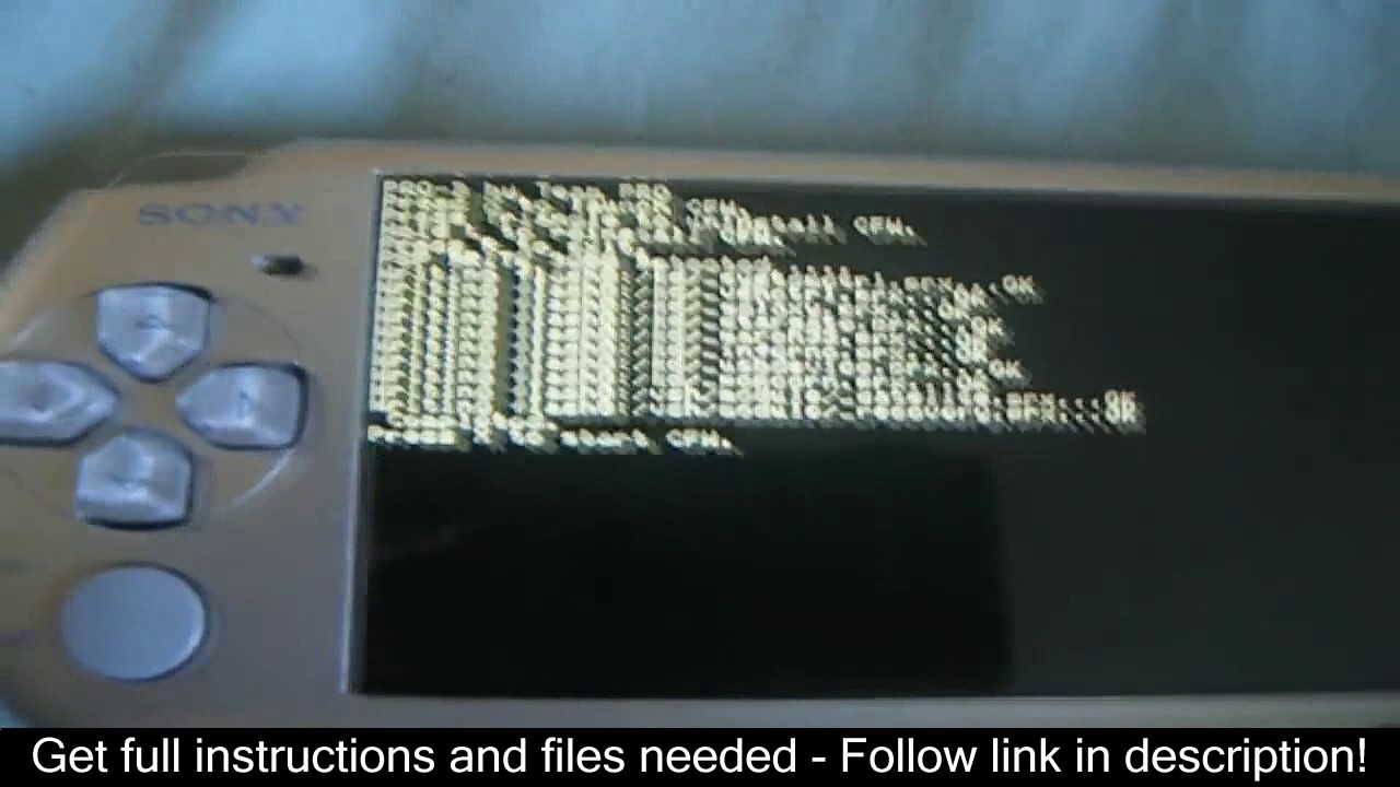How ToHack PSP 1000/2000/3000/PSP GO Easy modding ! YouTube