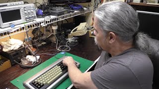 Foiled again! TRS-80 Model 2 keyboard refurbishment. Foil and foam pad replacement.