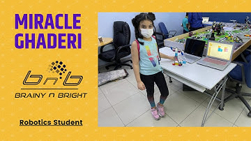 Dancing Robot by Miracle Ghaderi || Brainy n Bright