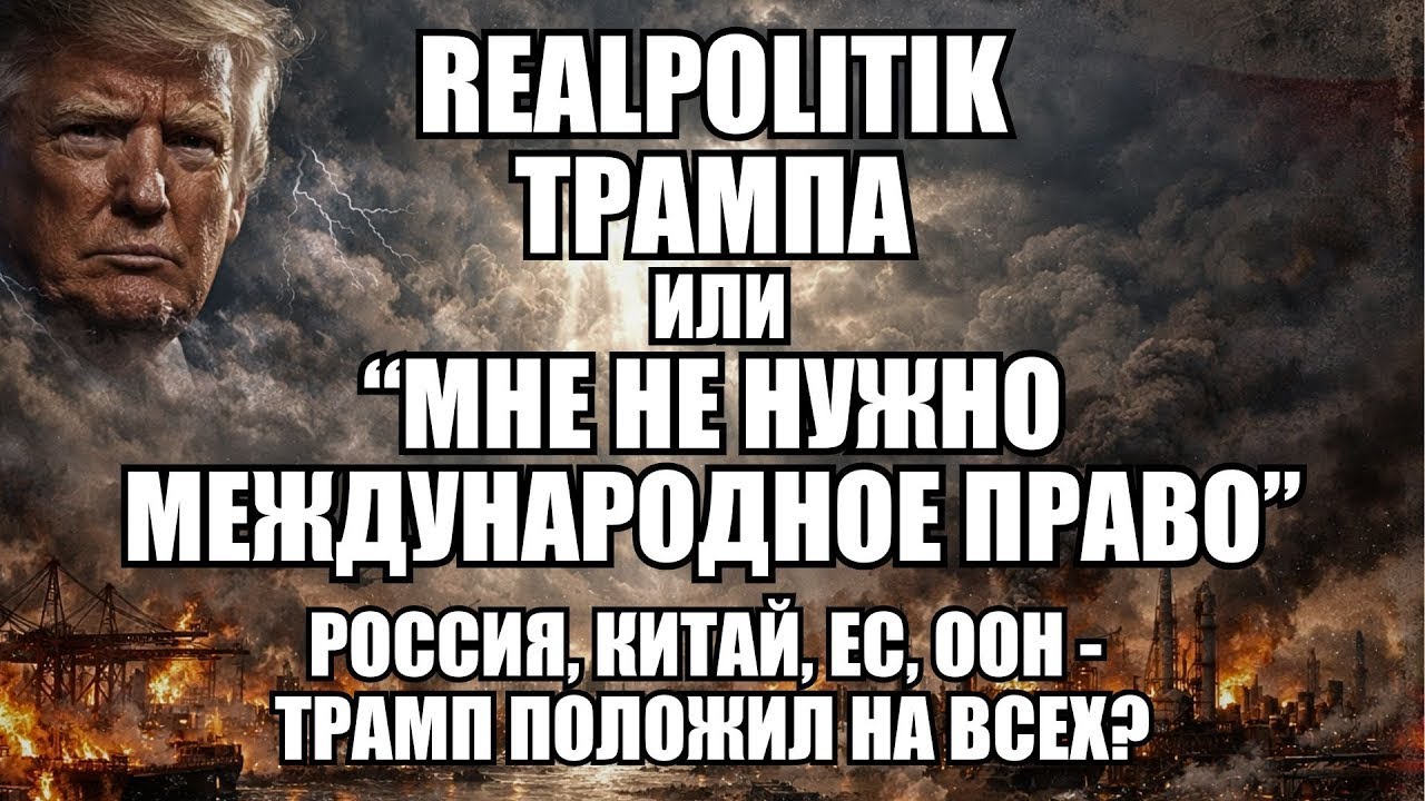 Трамп против международного права  почему Европа боится ответить