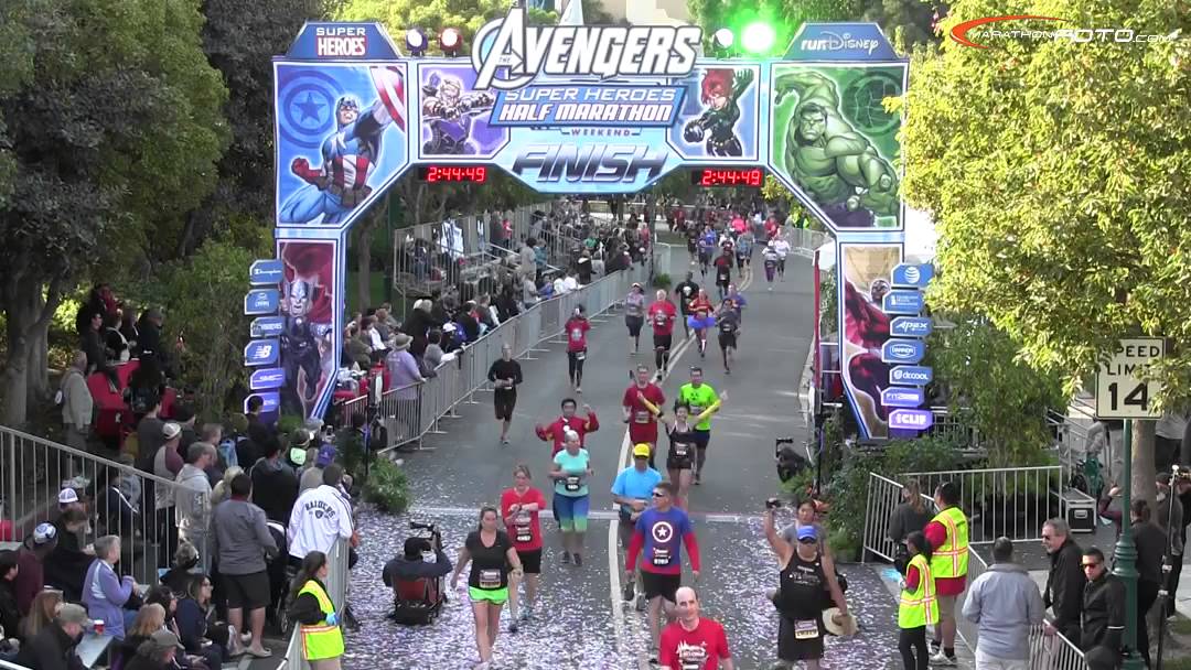Disney super heroes half marathon 2