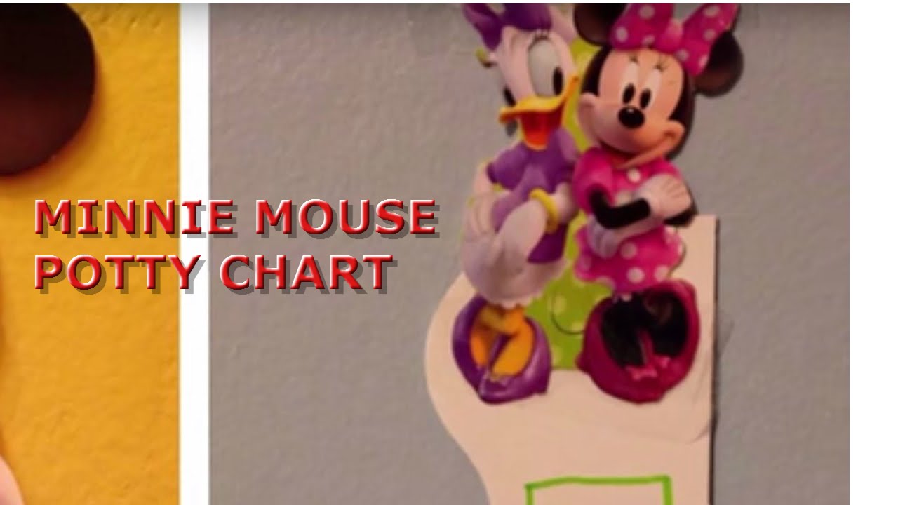 Minnie Mouse Potty Chart