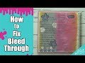 How to Fix Bleed Through in Your Bible When Bible Journaling