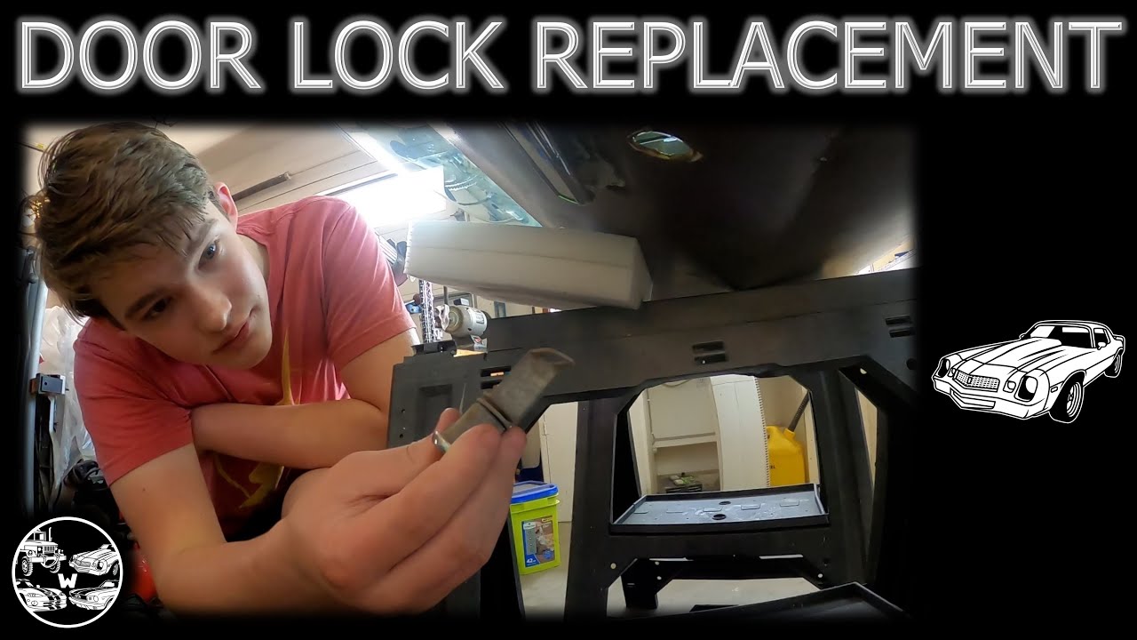 Замена дверного замка Camaro 1980 года
