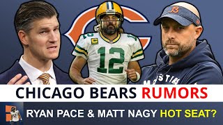 Bears Rumors: Matt Nagy & Ryan Pace Getting Fired? NFL Trade Deadline Regret? Aaron Rodgers FRAUD?