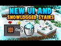 FIRST LOOK At New UI, Why 1.17 Will Fix Snow + Stairs