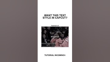 Mirror Text Tutorial CapCut