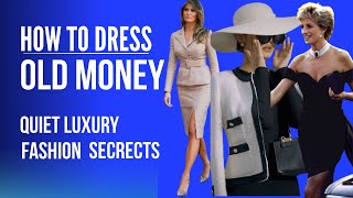 How to Dress Old Money | Quiet Luxury Fashion Tips