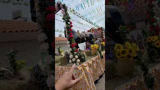 Lo Que Yo Veo carros alegórico antes de iniciar el paseo día de campo Ayotlán