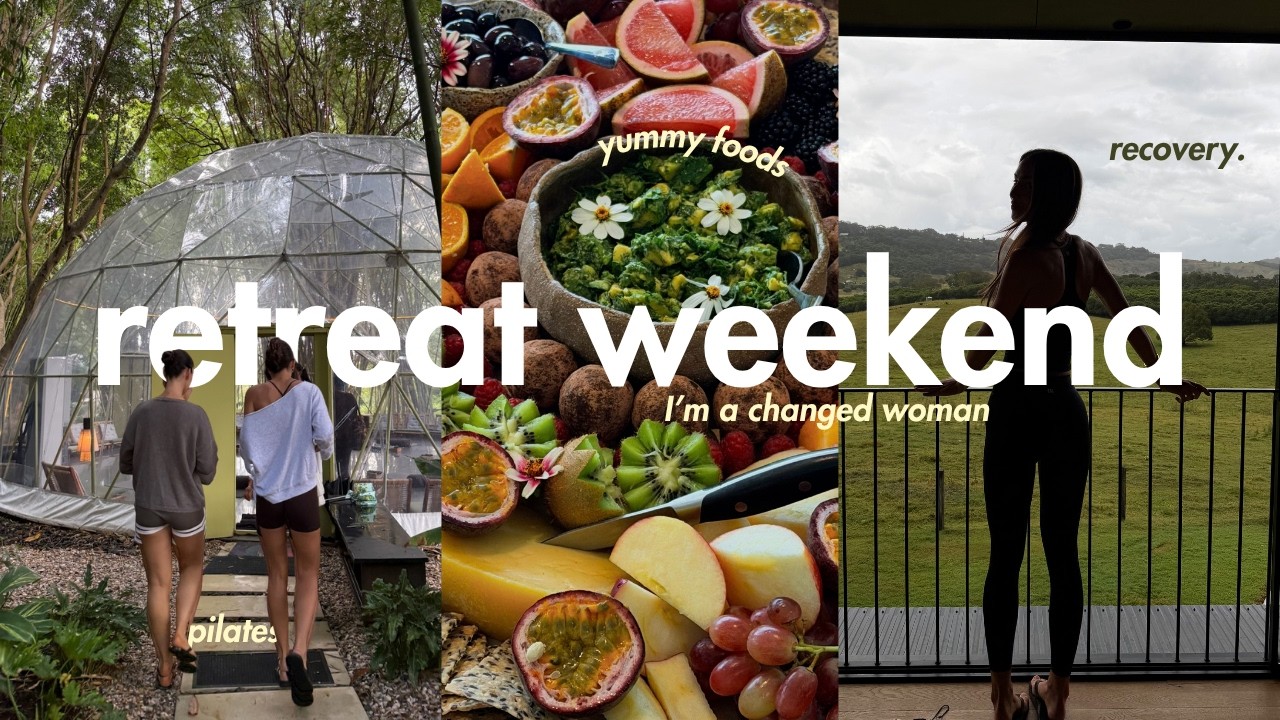 a wellness retreat (vlog)