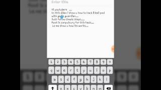 Hack 8 ball pool guide line 2017 with game guardian 100% working screenshot 1